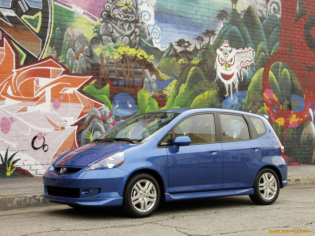 honda, fit, sport, 